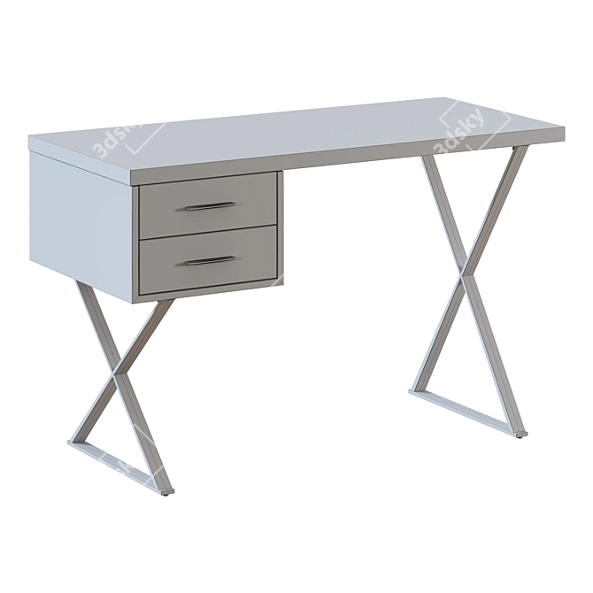 Title: Hemingway Writing Desk 3D model image 3