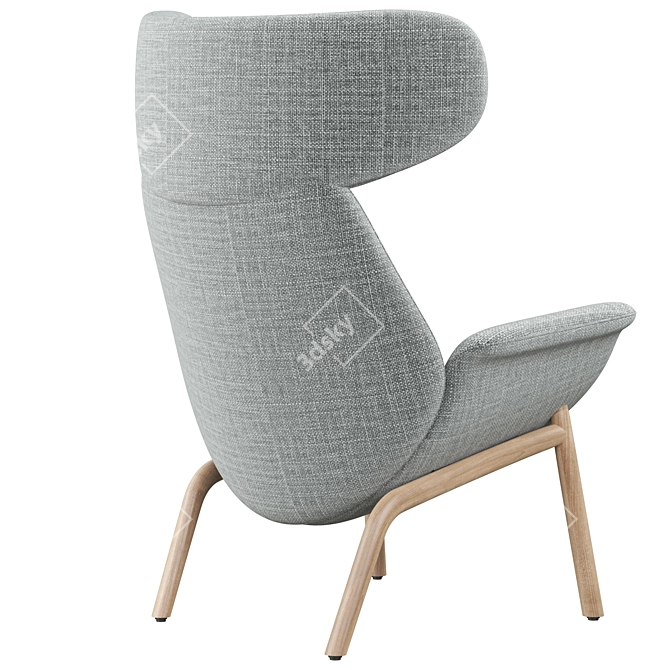 Pedrali ILA 2024: Stylish Modern Chair 3D model image 4