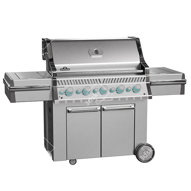 Napoleon Prestige Gas Grill (665 RSIB) 3D model image 2