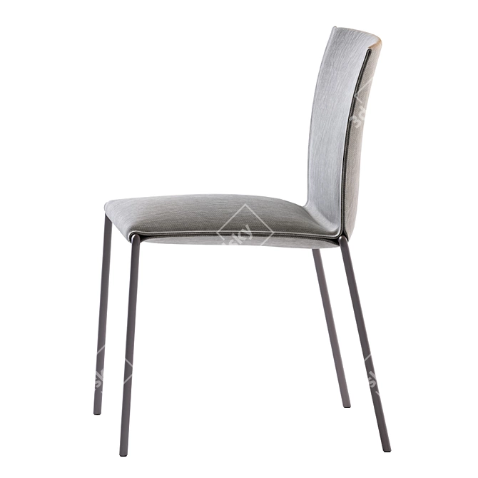 Modern Slide Chair: Mae Design 3D model image 2