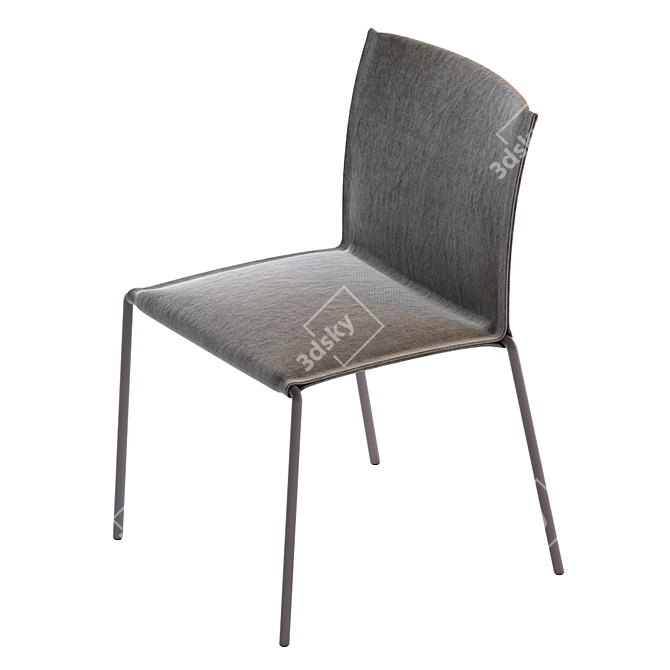 Modern Slide Chair: Mae Design 3D model image 5