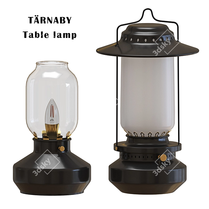 Versatile IKEA Table Lamps 3D model image 1