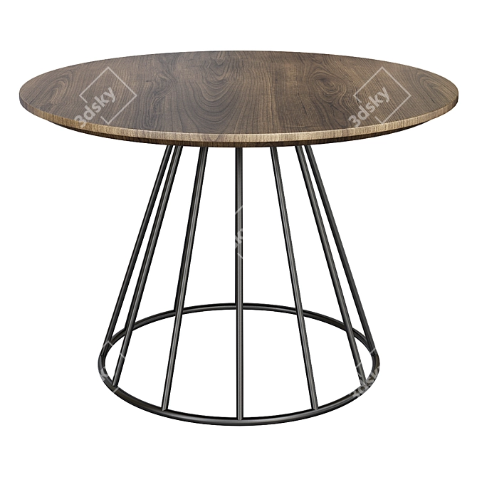 Modern Illa Bivaq Dining Table 3D model image 1