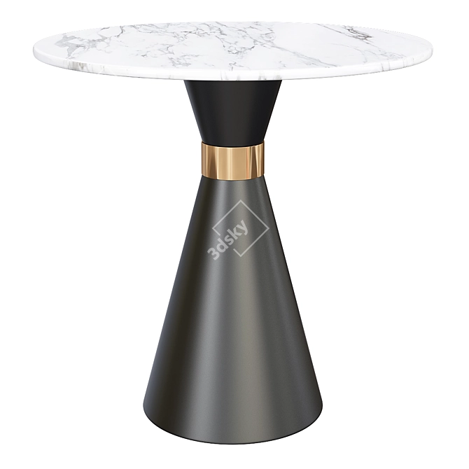 Modern Denali Accent Table 3D model image 1