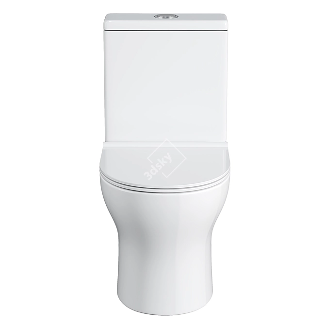 Aquatic Compact Toilet Roll 2-C 3D model image 2