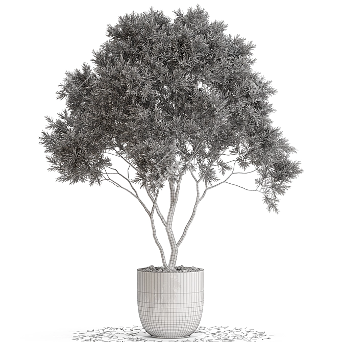 Exquisite Flora Collection: 670 Varieties 3D model image 5