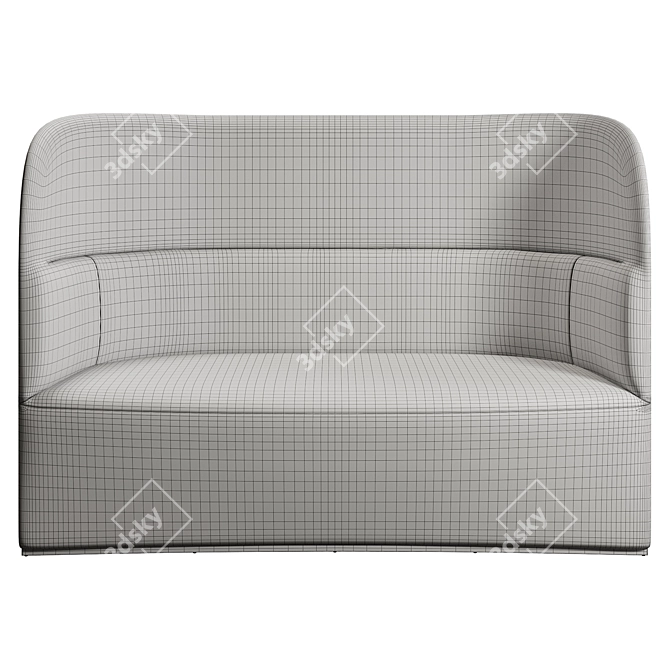 Elevate Your Space with Tearoom Sofa 3D model image 5