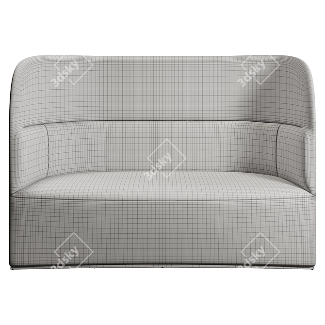 Elevate Your Space with Tearoom Sofa 3D model image 7