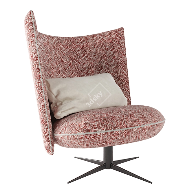 Frozen Comfort Chair 3D model image 1