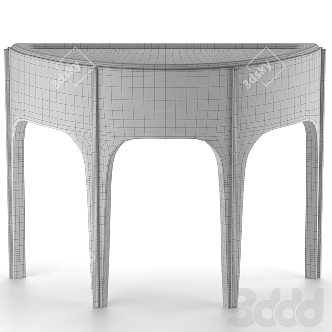 Artemisa Console: Sleek Design, Versatile Functionality 3D model image 3