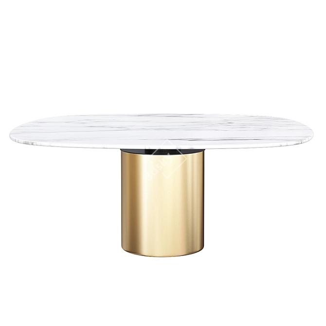 Acerbis Creso Design Table 3D model image 1