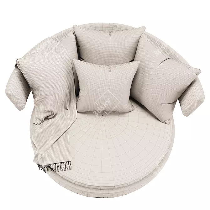 Amoenus Comfort Sofa 3D model image 4