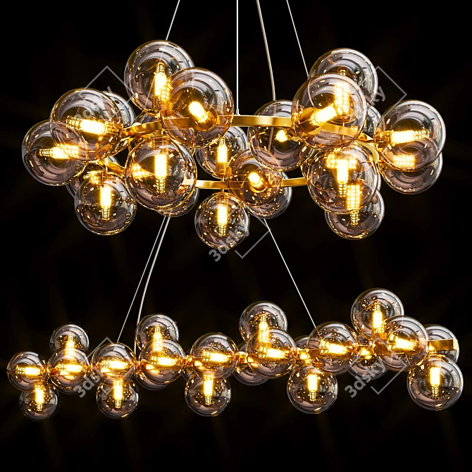 Maytoni Modern Dallas Pendant Light 3D model image 1