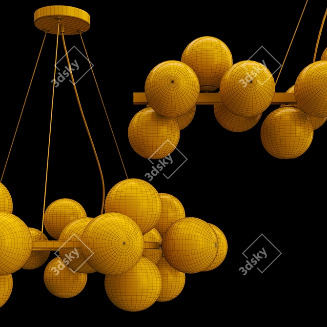 Maytoni Modern Dallas Pendant Light 3D model image 2