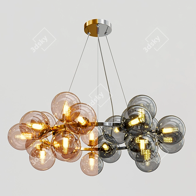 Maytoni Modern Dallas Pendant Light 3D model image 3