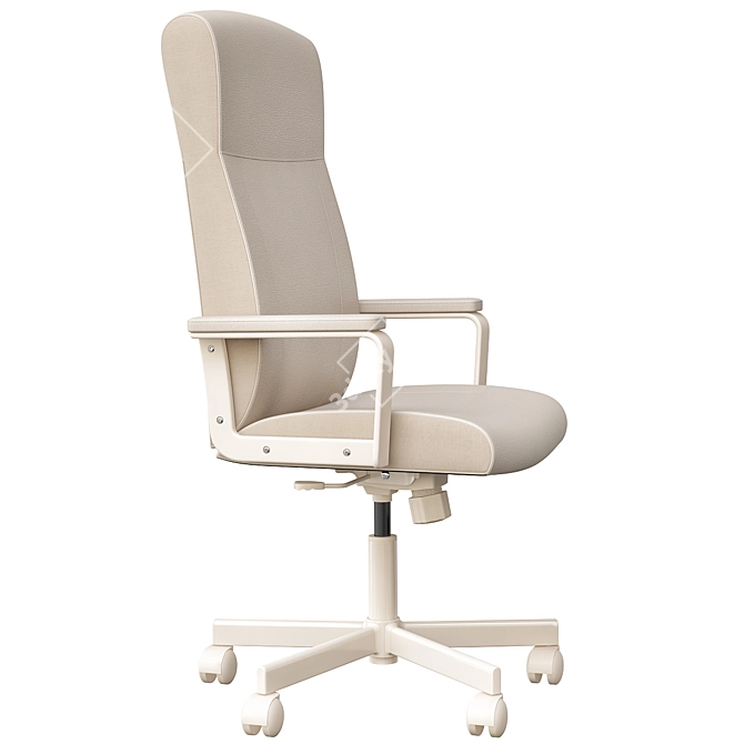 Elegant Millberget Swivel Chair 3D model image 4