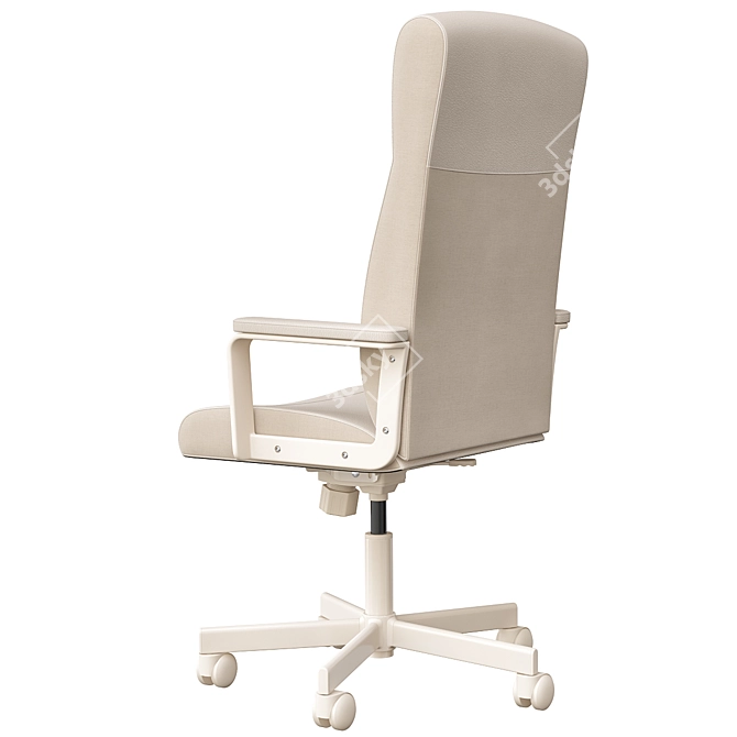 Elegant Millberget Swivel Chair 3D model image 5