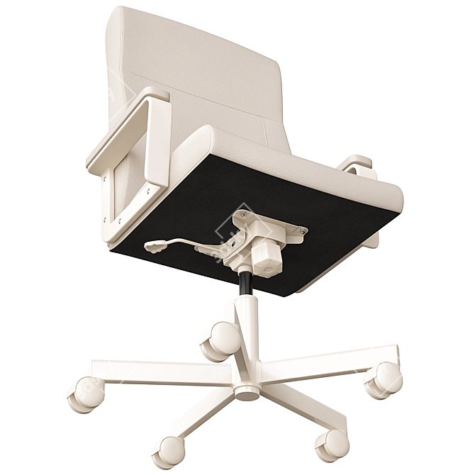 Elegant Millberget Swivel Chair 3D model image 6
