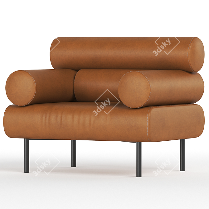 Contemporary Design CABIN Armchair 3D model image 2