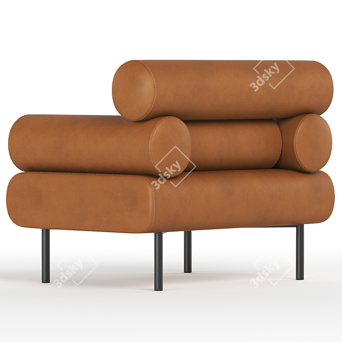 Contemporary Design CABIN Armchair 3D model image 3