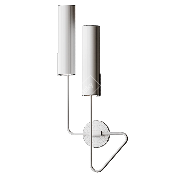 Continuum Sconce: Elegant Lighting Perfection 3D model image 5