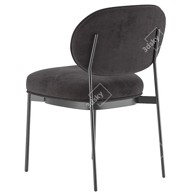Modern Monty Chair - Sleek and Stylish 3D model image 2