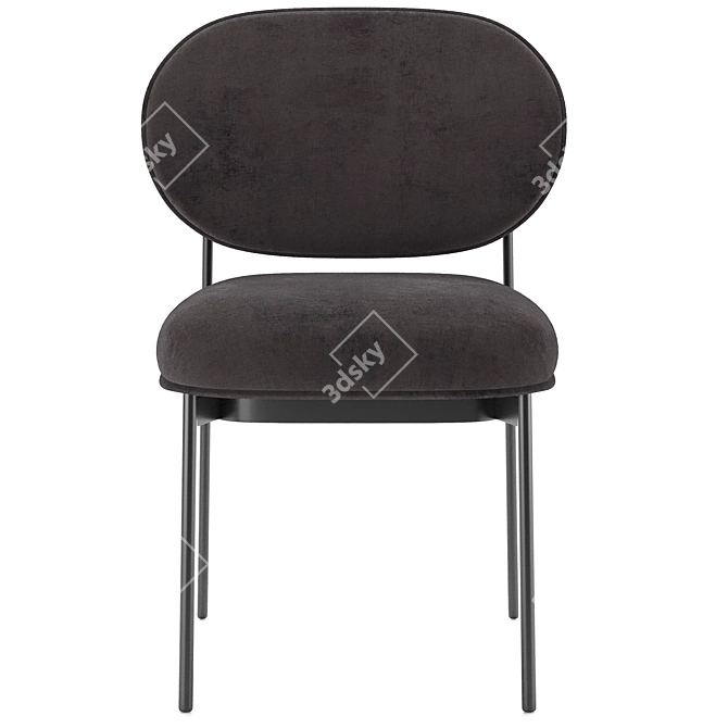 Modern Monty Chair - Sleek and Stylish 3D model image 3