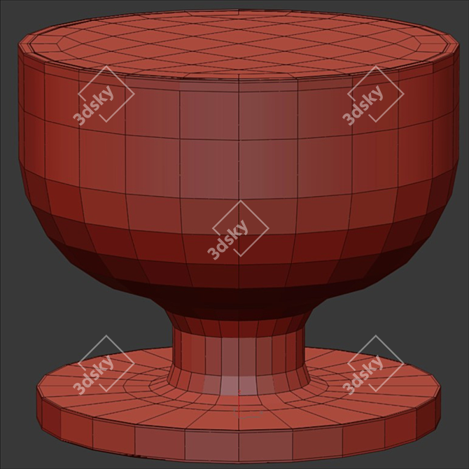 Elements 007: Sleek Low Table 3D model image 3