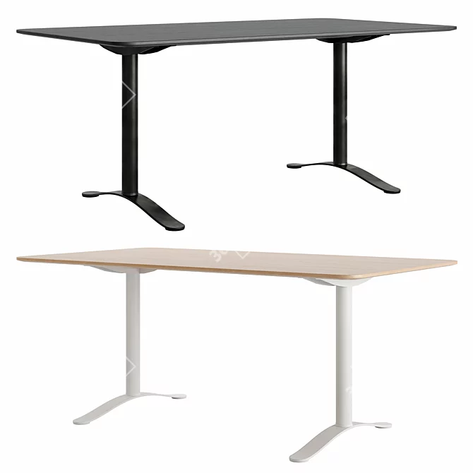 Elegant Aplomb HB-1590 Table 3D model image 1