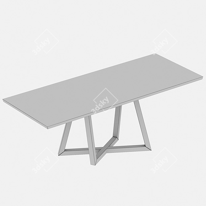 Elegant Morian Table by Romatti 3D model image 3