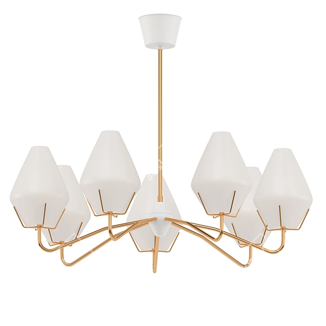 Elegant Ceiling Lamp 3D model image 1