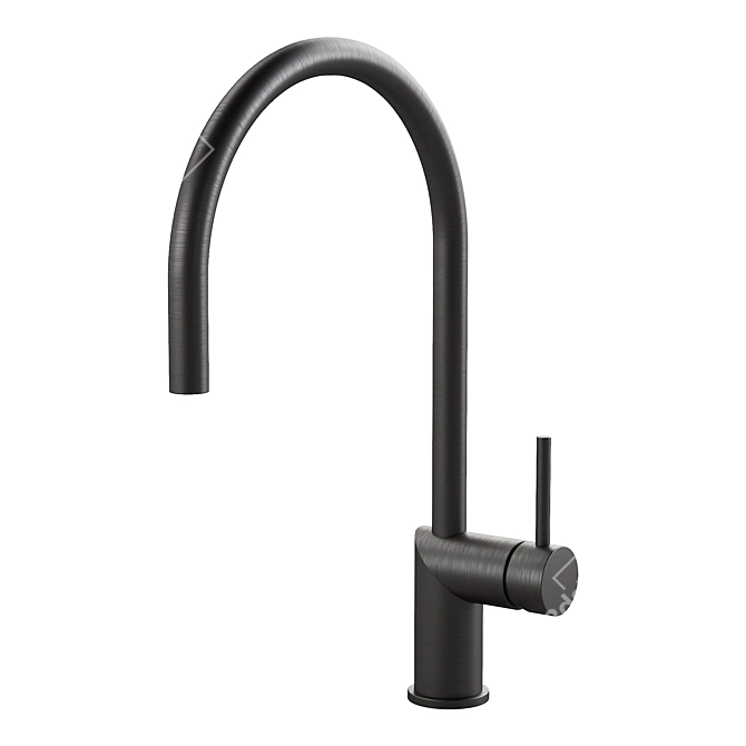 Nivito Rhythm Kitchen Faucets: Modern Design at Its Finest 3D model image 4