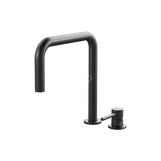 Nivito Rhythm Kitchen Faucets: Modern Design at Its Finest 3D model image 5