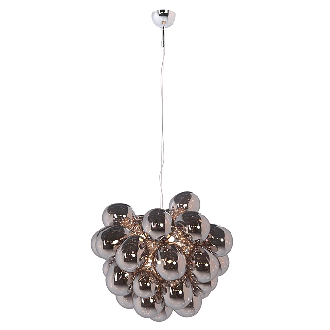 Cloudy Glass Pendant Lamp 3D model image 3