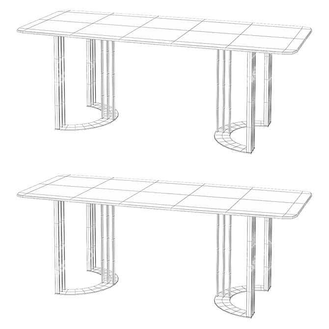 KENZO 2015 Dining Table 3D model image 2