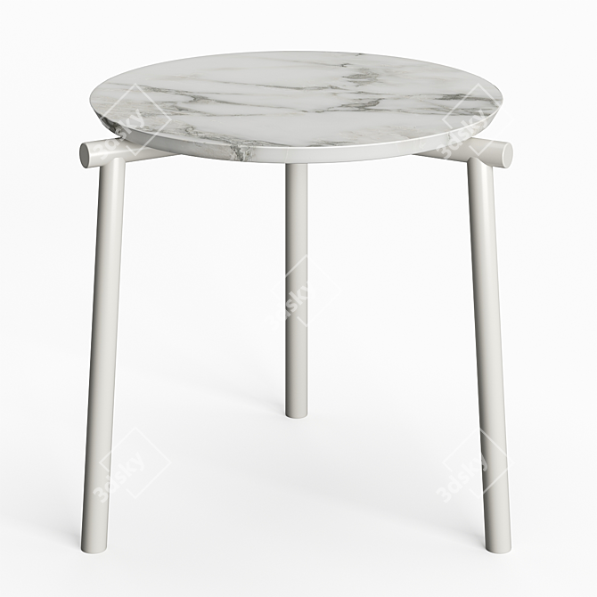 Jack Side Table: Customizable & Versatile 3D model image 2