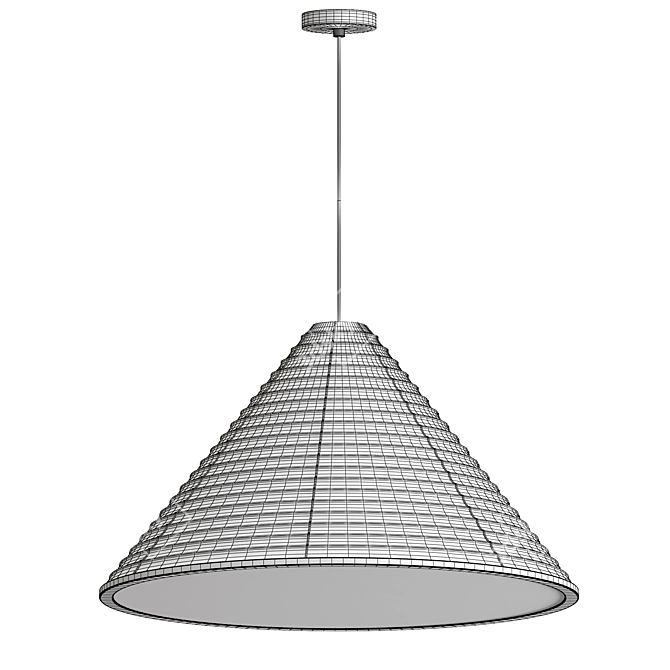 Karimoku Case: Stylish Pendant Light 3D model image 3