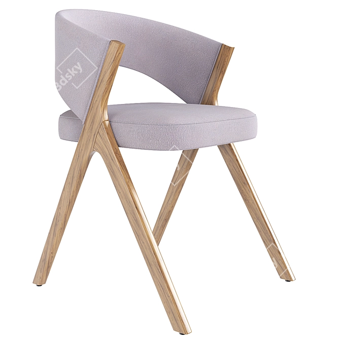 Susann Chair - Realistic 3D Model 3D model image 1