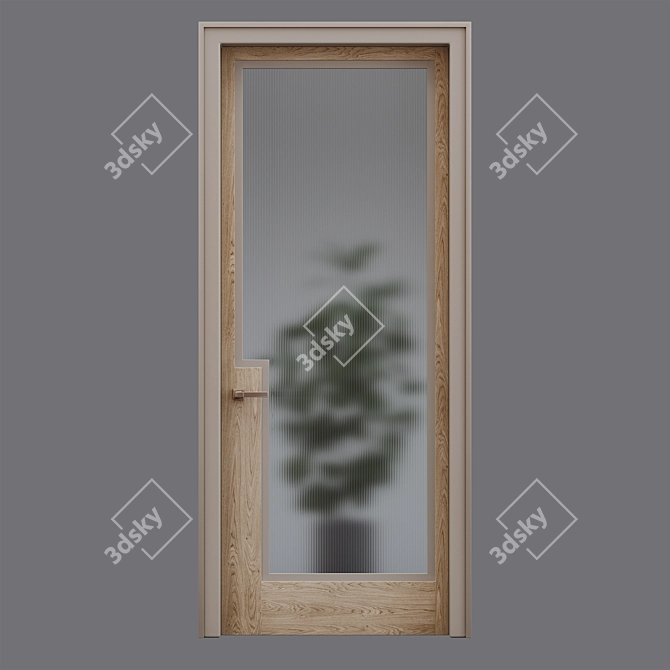 Elegant Design Door: Door Vector 3D model image 3