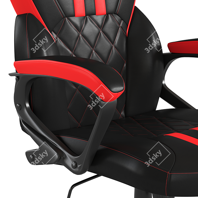 Gaming Beast Chair: UL-A074-RD-GG 3D model image 3