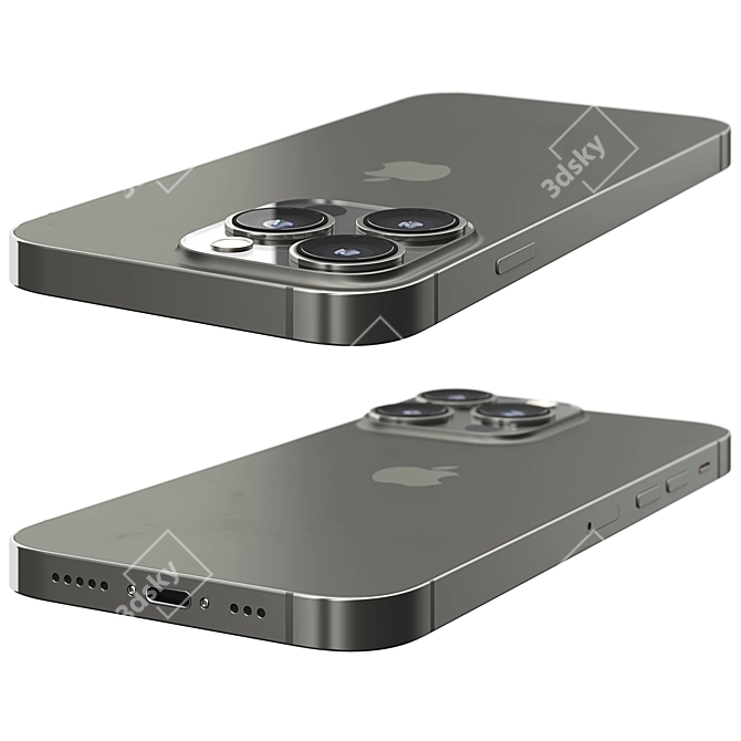 High Performance 3D Model - Apple iPhone 13 Pro 3D model image 5