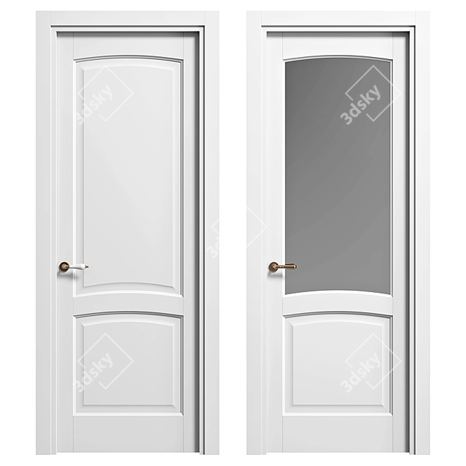 GALANT Collection: Volhovec Doors 3D model image 1