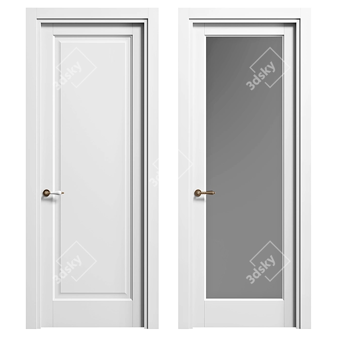 GALANT Volhovec Doors Collection 3D model image 1