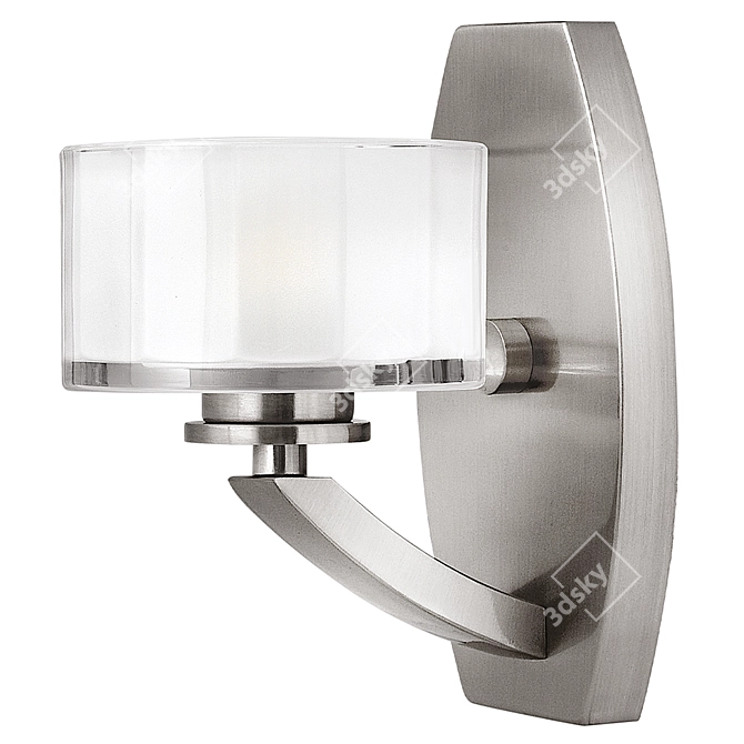 Modern Hinkley Meridian Wall Lamp 3D model image 1