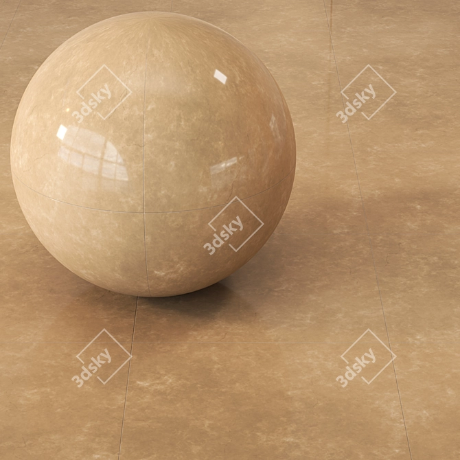 Royal Ceramic 4K Texture Collection 3D model image 6