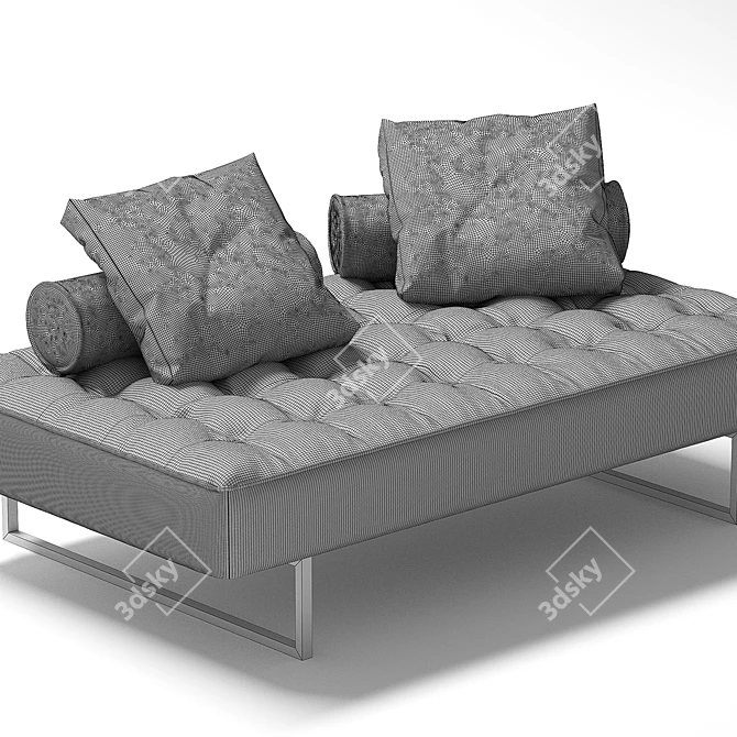 Luxury Ludwig Sofa - Unmatched Comfort 3D model image 3