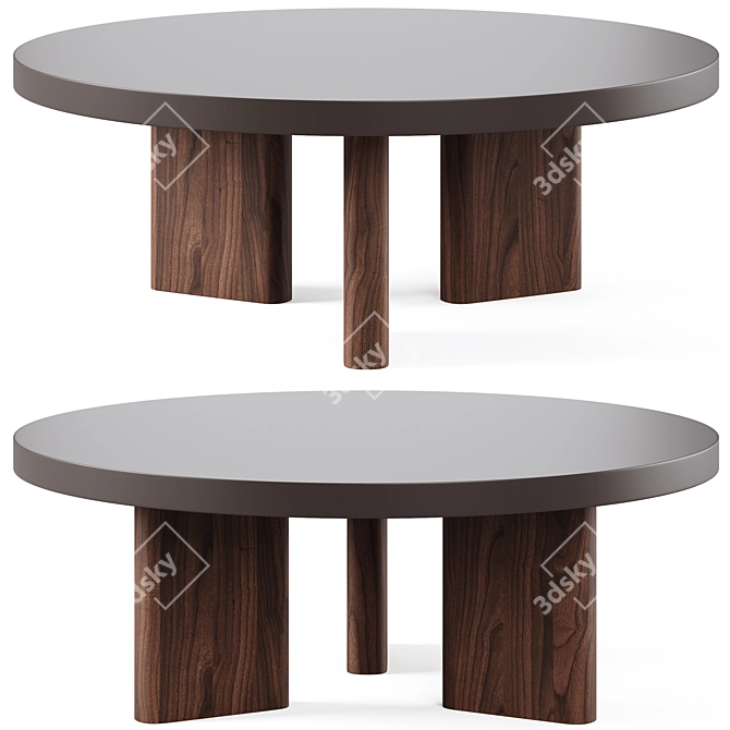 Elegant Volare I Coffee Table by Cosmo 3D model image 1