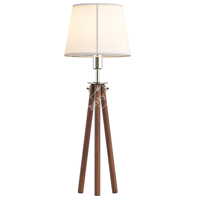 Modern Table Lamp Stello T1 3D model image 1