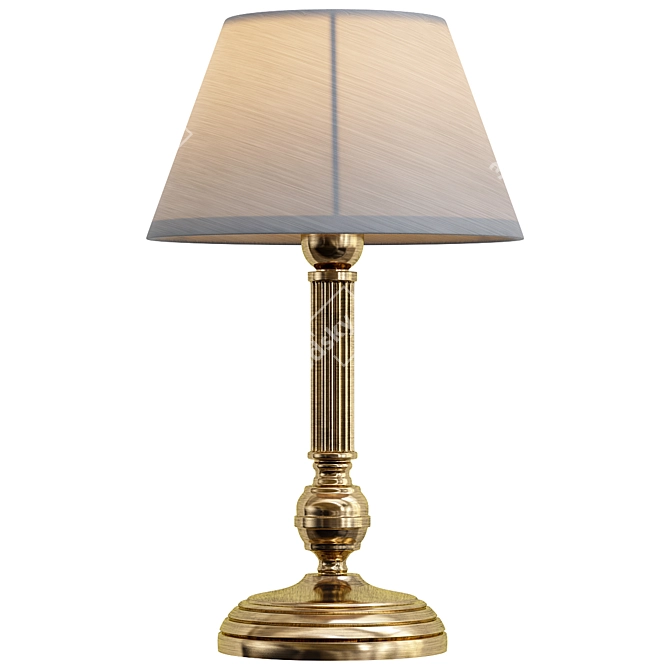 Majestic York Table Lamp 3D model image 1