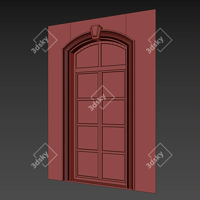 Optimized Exterior Doors - v.49 3D model image 5